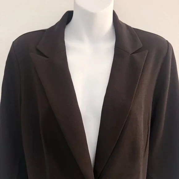 NYCC New York Clothing Co Black Tailored Blazer | Size M - Picture 4 of 10